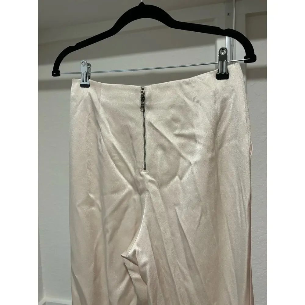 ALICE + OLIVIA JESSIE SLIM PANT in Champagne Sz 6 - Picture 9 of 13